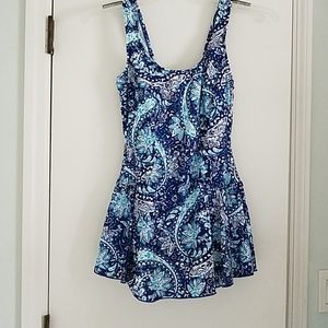 Maxine of Hollywood 1 piece bathing suit - Sz 12